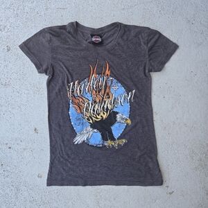 Harley-Davidson T-Shirt with Eagle Graphic
